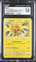 Zapdos 2023 Pokemon Trading Card Game Classic Charizard and Ho-Oh ex Deck #012 (CGC 10) at PristineAuction.com