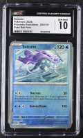 Suicune 2025 Pokemon TCG Scarlet & Violet Prismatic Evolutions #024 Poke Ball Reverse Holo (CGC 10) at PristineAuction.com