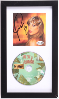 Taylor Swift Signed "The Life of a Showgirl" Custom Framed CD Insert Display with CD (JSA) at PristineAuction.com