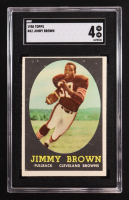 Jim Brown 1958 Topps #62 RC (SGC 4) at PristineAuction.com