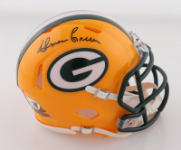 Ahman Green Signed Packers Speed Mini Helmet (JSA) at PristineAuction.com