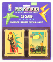 1991-92 Skybox Series 1 Basketball Blister Pack with (62) Cards at PristineAuction.com