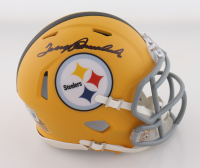 Terry Bradshaw Signed Steelers Speed Mini Helmet (Beckett) at PristineAuction.com