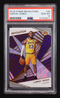 LeBron James 2018-19 Panini Revolution #40 (PSA 10) at PristineAuction.com