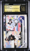 Paul Skenes / Tarik Skubal 2025 Topps Now Offseason #OS6 (CGC 10 | Pristine Black Label) at PristineAuction.com