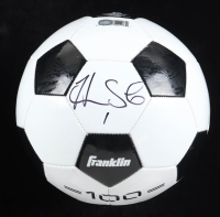 Hope Solo Signed Franklin Soccer Ball (Schwartz) at PristineAuction.com