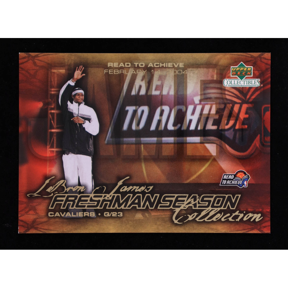 LeBron James 2004 Upper Deck LeBron James Freshman Season #55 at PristineAuction.com