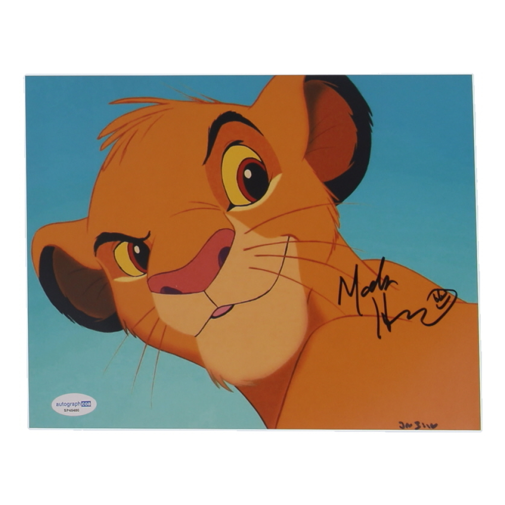 Mark Henn Signed "The Lion King" 8x10 Photo with Inscription (ACOA) at PristineAuction.com