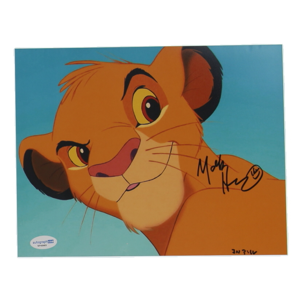 Mark Henn Signed "The Lion King" 8x10 Photo with Inscription (ACOA) at PristineAuction.com