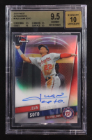 Juan Soto 2019 Topps Finest Autographs #FA-JS (BGS 9.5 | Autograph Graded BGS 10) at PristineAuction.com