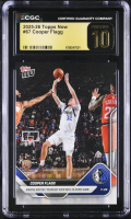 Cooper Flagg 2025-26 Topps Now #67 RC (CGC 10 | Pristine Black Label) at PristineAuction.com