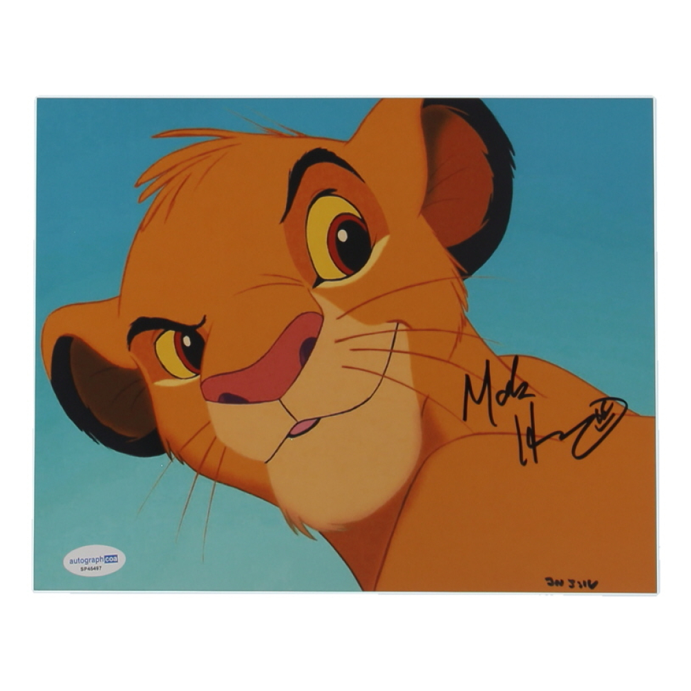 Mark Henn Signed "The Lion King" 8x10 Photo with Inscription (ACOA) at PristineAuction.com
