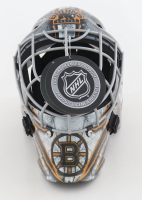 Gerry Cheevers Signed Bruins Full-Size Goalie Mask Inscribed "The Mask" (Schwartz) at PristineAuction.com