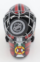 Ed Belfour Signed Blackhawks Full-Size Goalie Mask (Schwartz) at PristineAuction.com