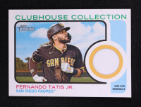 Fernando Tatis Jr. 2022 Topps Heritage Clubhouse Collection Relics HN #CCRFT at PristineAuction.com