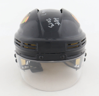 Chris Chelios Signed Blackhawks Mini Helmet Inscribed "HOF 2013" (Schwartz) at PristineAuction.com
