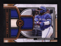 Vladimir Guerrero Jr. 2021 Topps Museum Collection Primary Pieces Quad Relics Copper #SPQRVGJ #65/75 at PristineAuction.com