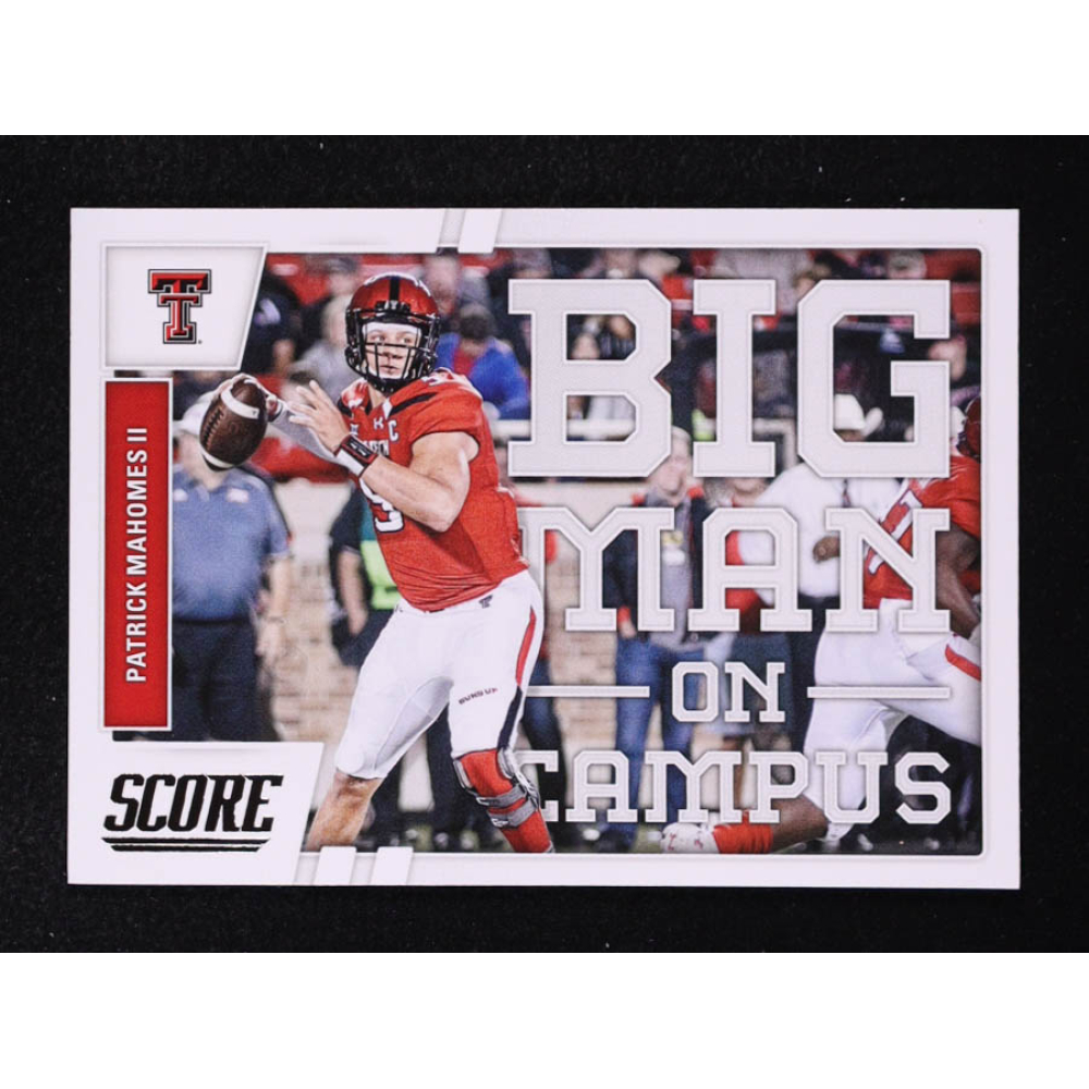 Patrick Mahomes II 2017 Score Big Man on Campus #6 RC at PristineAuction.com