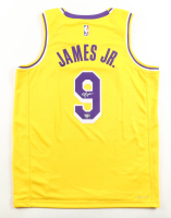 Bronny James Jr. Signed Lakers Nike Authentic Jersey (Fanatics) at PristineAuction.com