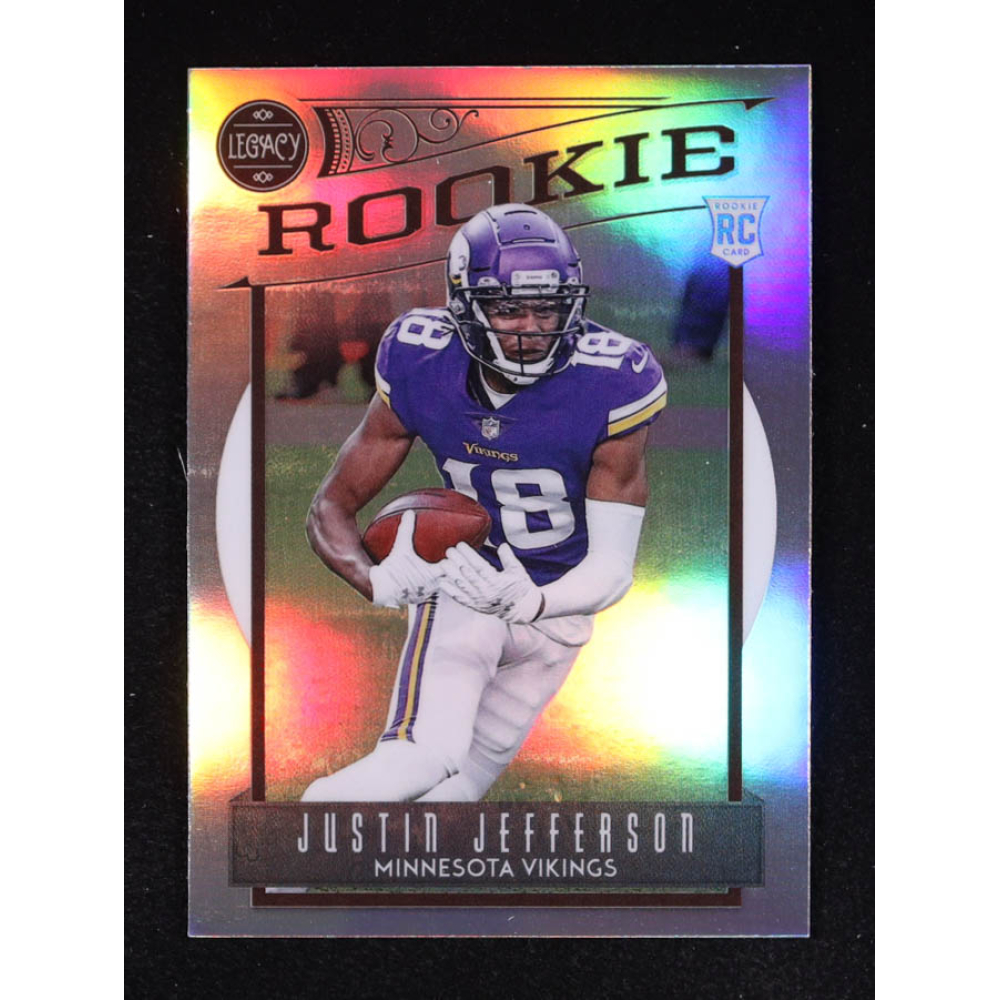 Justin Jefferson 2020 Panini Legacy Silver #209 Chronicles RC at PristineAuction.com