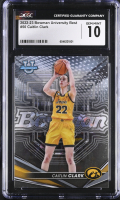 Caitlin Clark 2022-23 Bowman University Best #50 RC (CGC 10) at PristineAuction.com