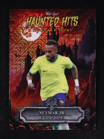 Neymar Jr. 2025 Wild Card Haunted Hits Monster Hunt Creepy Castle Orange Mojo #NJ #1/1 at PristineAuction.com