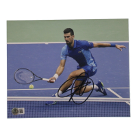 Novak Djokovic Signed 8x10 Photo (Beckett) at PristineAuction.com