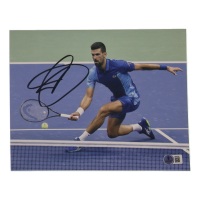 Novak Djokovic Signed 8x10 Photo (Beckett) at PristineAuction.com