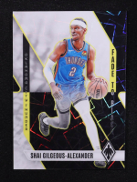 Shai Gilgeous-Alexander 2023-24 Panini Phoenix Fade To Black Phoenix White Lazer #5 #015/150 at PristineAuction.com