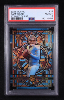 Cam Ward 2025 Panini Mosaic Stained Glass #25 RC (PSA 8) at PristineAuction.com