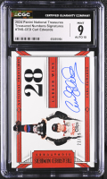 Carl Edwards 2024 Panini National Treasures Treasured Numbers Signatures #16 #23/49 (CGC 9 | Autograph Grade 10) at PristineAuction.com