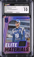 Dale Earnhardt Jr. 2023 Panini Chronicles Elite Materials Red #3 #35/49 (CGC 10) at PristineAuction.com