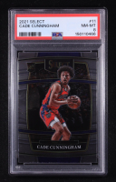 Cade Cunningham 2021-22 Panini Select Concourse #11 RC (PSA 8) at PristineAuction.com