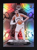Victor Wembanyama 2023-24 Panini Mosaic Silver #282 RC at PristineAuction.com