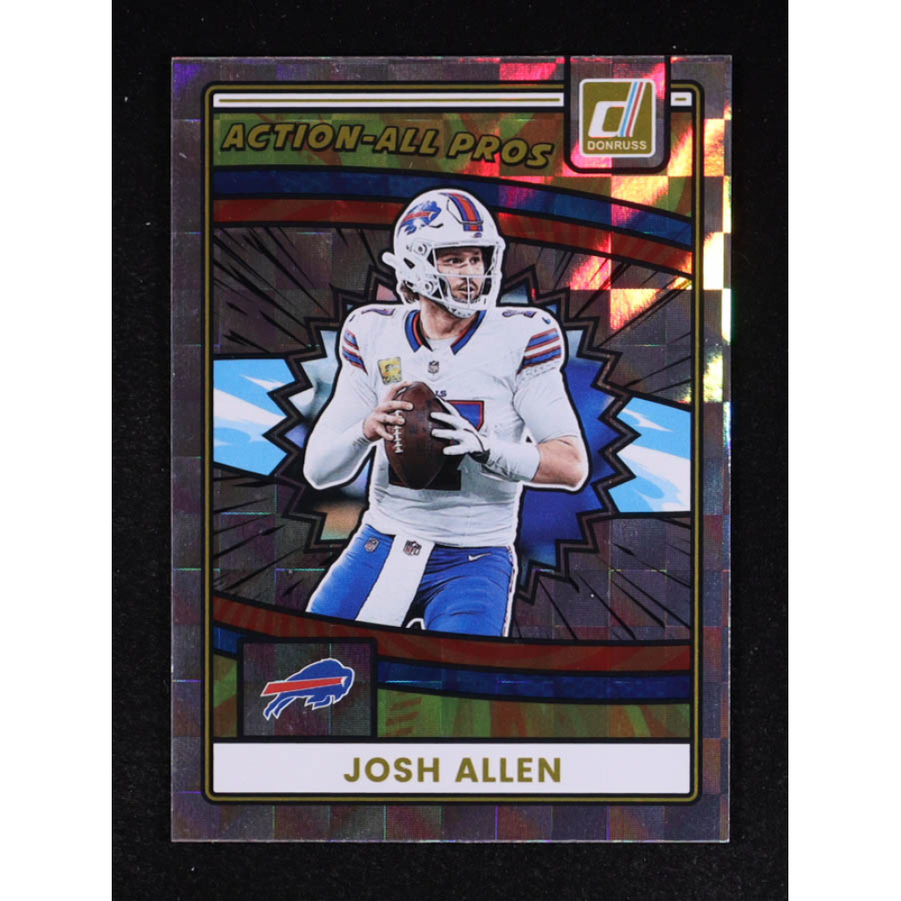 Josh Allen 2025 Donruss Action All Pros #11 at PristineAuction.com