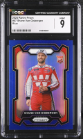 Shane Van Gisbergen 2024 Panini Prizm Prizms Blue #87 RC #054/199 (CGC 9) at PristineAuction.com