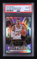 Victor Wembanyama 2023-24 Panini Select Future Silver Prizm #13 RC (PSA 10) at PristineAuction.com