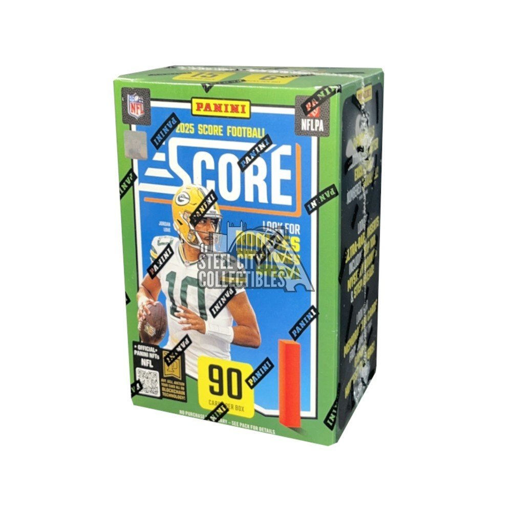 2025 Panini Score Football Blaster Box with (6) Packs at PristineAuction.com
