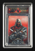 Altair Jordan - Starburst | 2024 The Case Hitmen Artist Proof 1/1 Art Card with (2) Coins & Display Case at PristineAuction.com
