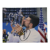 Novak Djokovic Signed 8x10 Photo (Beckett) at PristineAuction.com