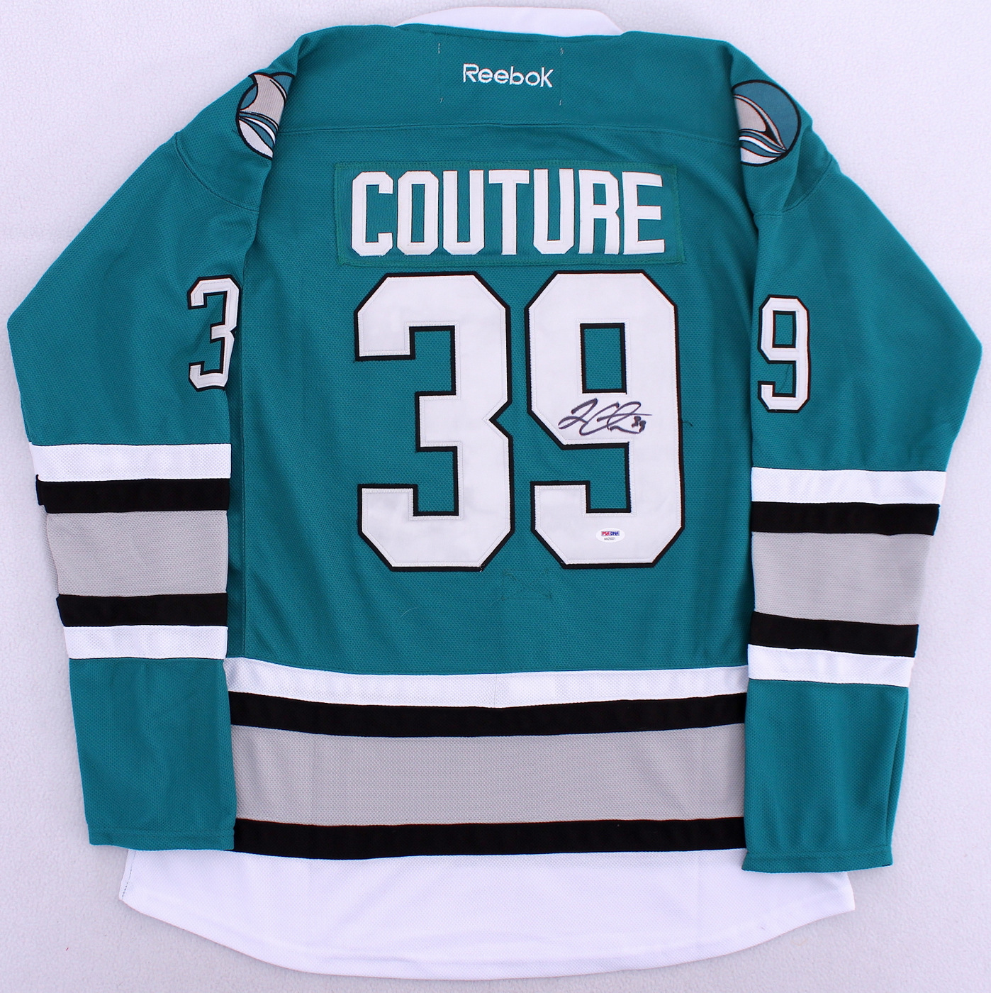 Logan Couture Signed Sharks Jersey (PSA COA) at PristineAuction.com Logan Couture Signed Sharks Jersey (PSA COA) at PristineAuction.com