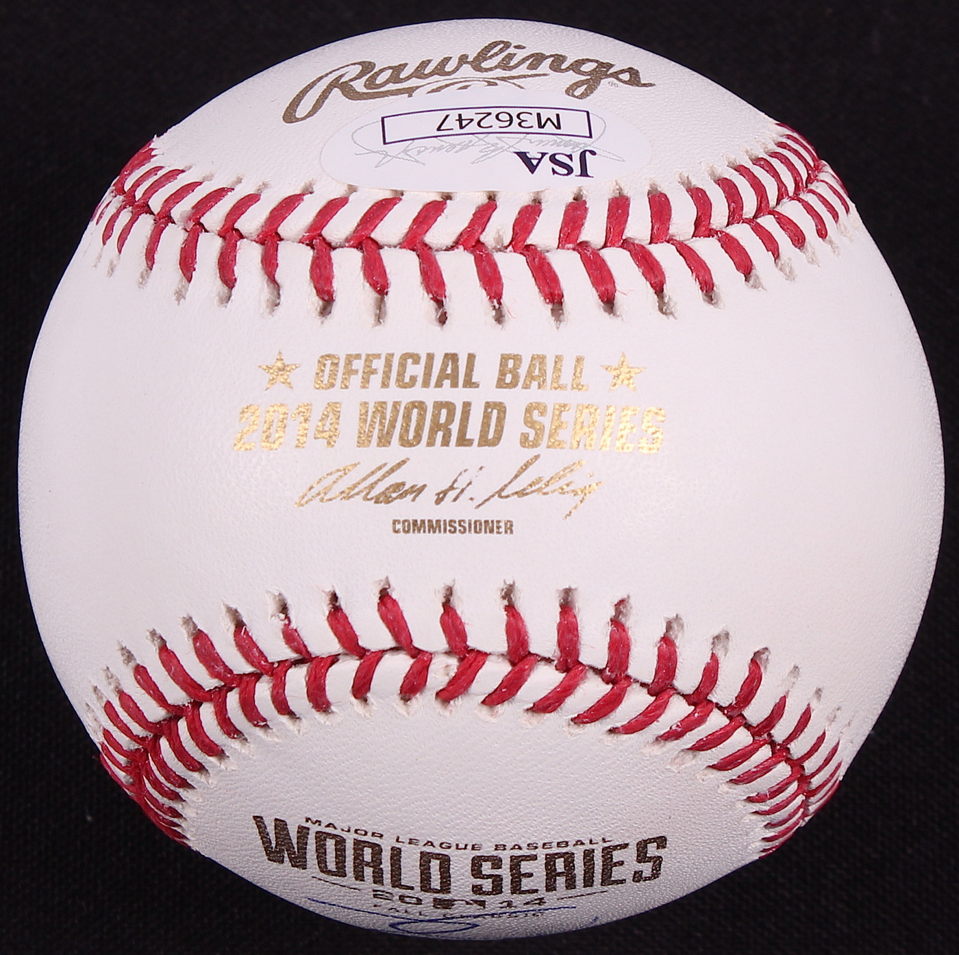 Tim Lincecum Signed Official 2014 World Series Baseball (JSA Hologram) at PristineAuction.com Tim Lincecum Signed Official 2014 World Series Baseball (JSA Hologram) at PristineAuction.com