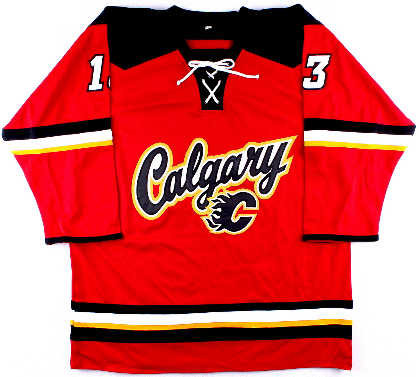 Johnny Gaudreau Signed Flames Jersey (JSA COA) at PristineAuction.com Johnny Gaudreau Signed Flames Jersey (JSA COA) at PristineAuction.com
