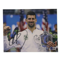 Novak Djokovic Signed 8x10 Photo (Beckett) at PristineAuction.com