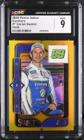 Daniel Suarez 2025 Select Select Numbers Prizms Gold #7 #07/10 (CGC 9) at PristineAuction.com