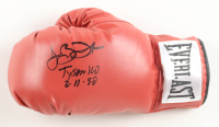 James "Buster" Douglas Signed Everlast Boxing Glove Inscribed "Tyson KO 2-11-90" (Schwartz) at PristineAuction.com