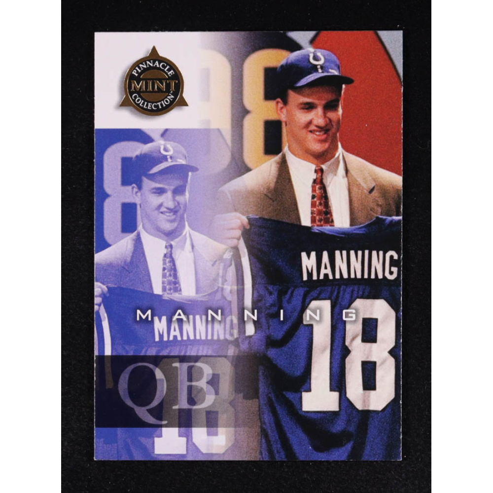Peyton Manning 1998 Pinnacle Mint #66 RC at PristineAuction.com