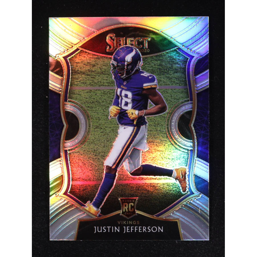 Justin Jefferson 2020 Select Prizm Silver #61 RC at PristineAuction.com