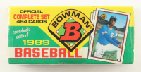 1989 Bowman Complete Baseball Card Set of (484) Cards at PristineAuction.com