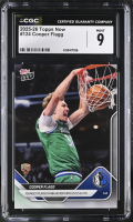 Cooper Flagg 2025-26 Topps Now #124 RC (CGC 9) at PristineAuction.com